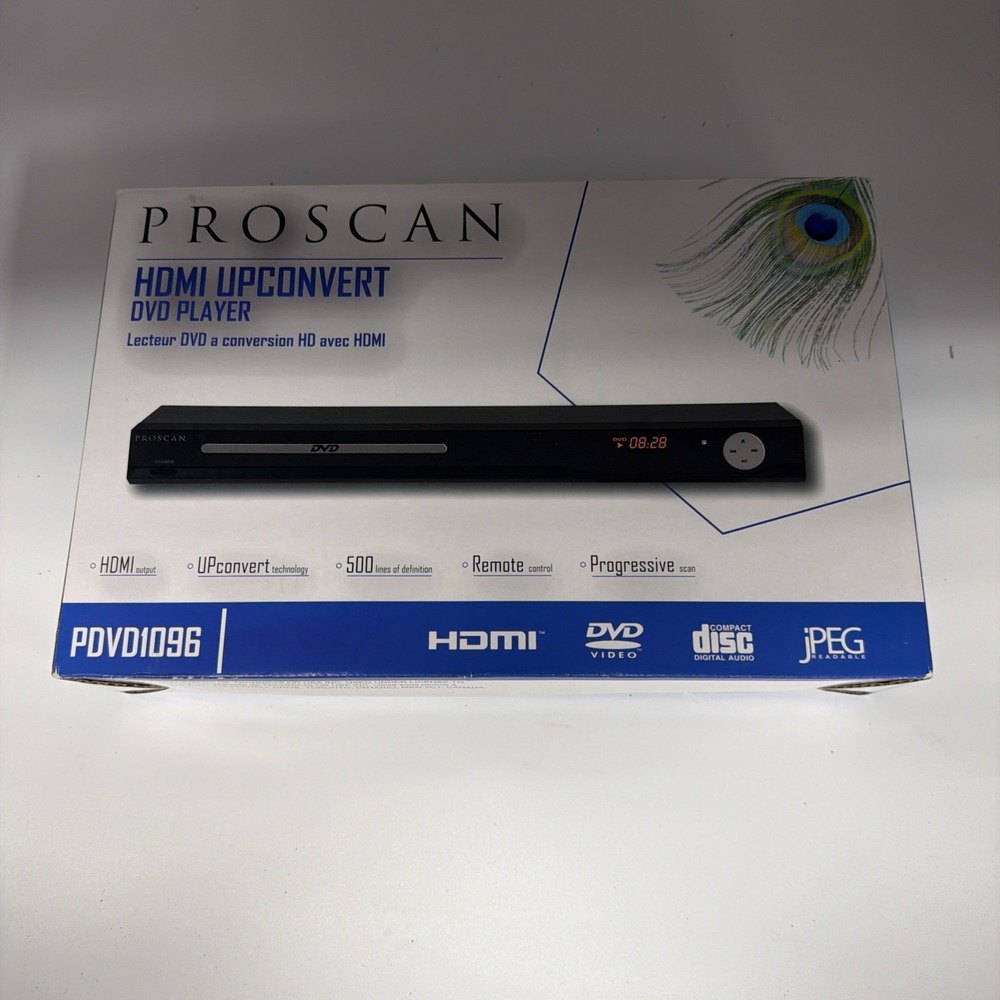 Proscan PDVD1096 HDMI Upconvert DVD player